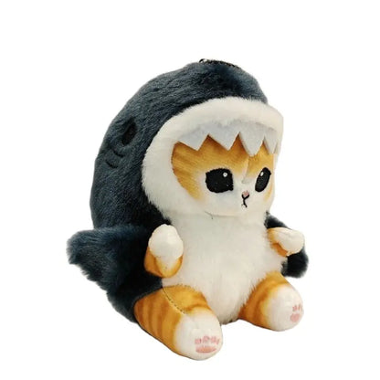 Cute Shark Cat Plushie