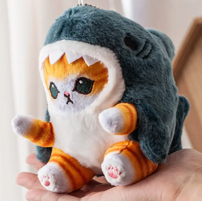 Cute Shark Cat Plushie